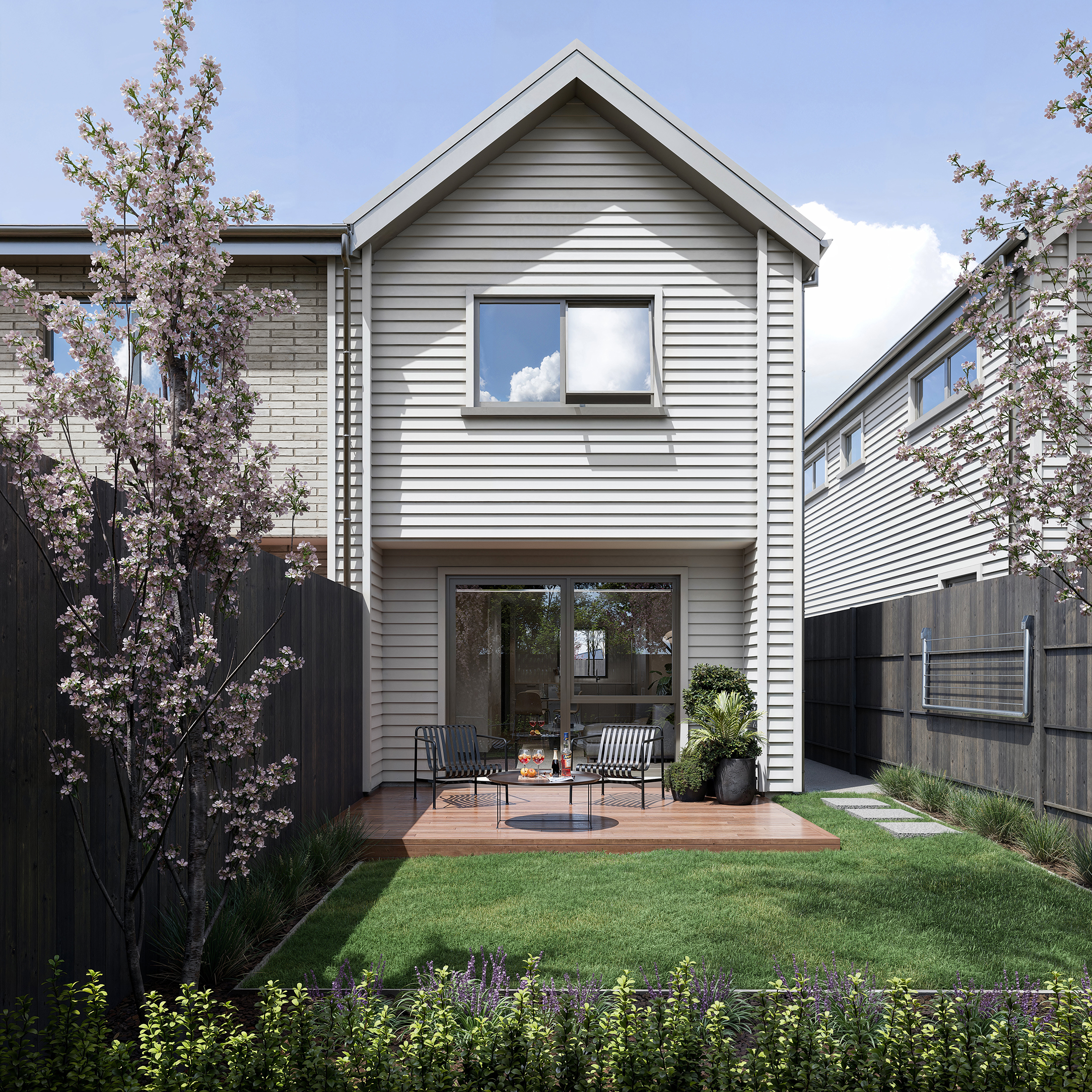 43 47 Rahera St Unit 15 Courtyard Final