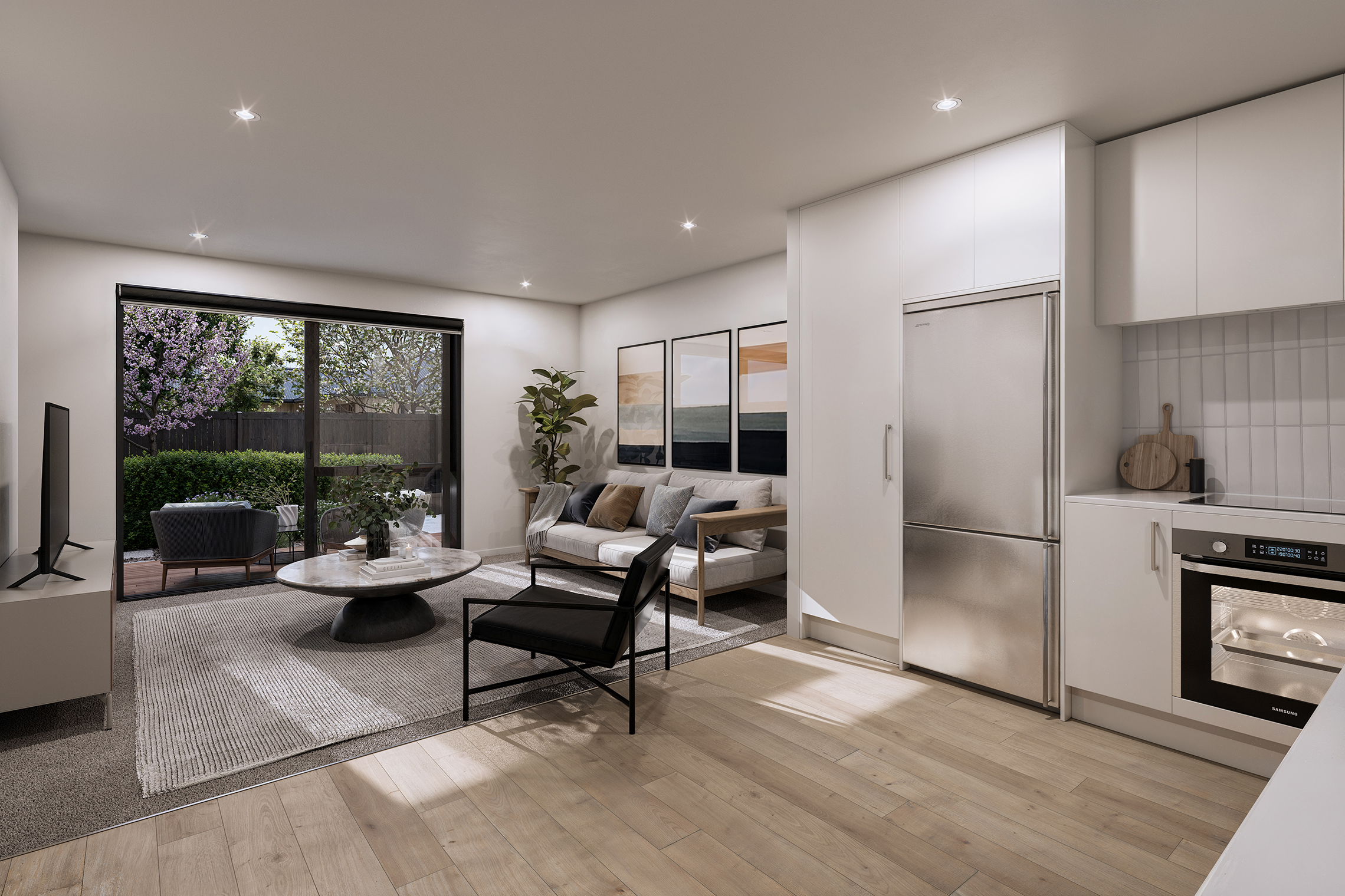 90 Neville St Unit 3 Living